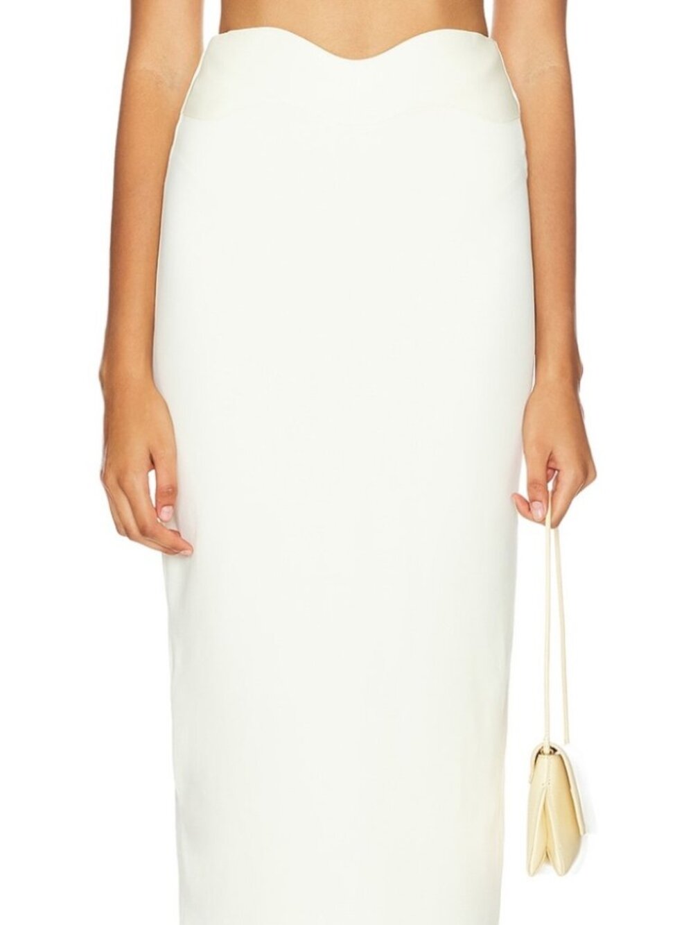 Bahia Maria Wave Skirt in Ivory BRAND NEW